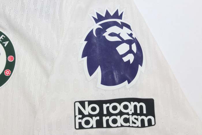 with Club World Cup Champions+No room For racism+EPL Patch Fan Version 2025-2026 Chelsea Away Soccer Jersey Football Shirt