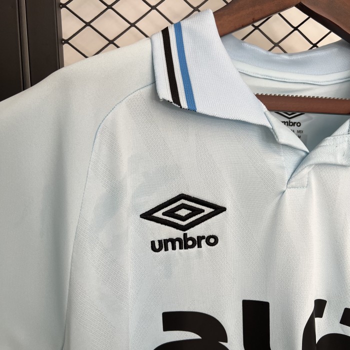 Fan Version 2025-2026 Gremio Away Blue Soccer Jersey Football Shirt