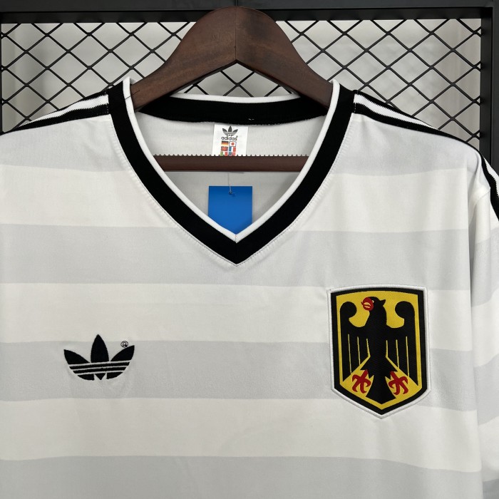 Retro Jersey 1984 Germany Home Vintage Soccer Jersey