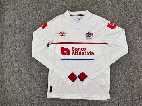Long Sleeve Fan Version 2025-2026 Club Deportivo Olimpia Home Football Shirt C.D. Olimpia Soccer Jersey