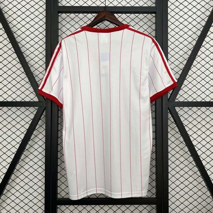Retro Jersey 1984 HSV Hamburg SV Home Soccer Jersey Hamburger Vintage Football Shirt