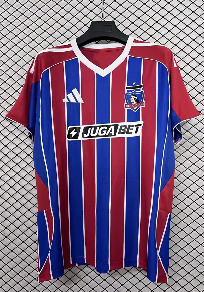 Fan Version 2025-2026 Colo-Colo Third Away Soccer Jersey Football Shirt