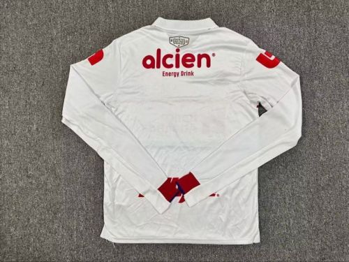 Long Sleeve Fan Version 2025-2026 Club Deportivo Olimpia Home Football Shirt C.D. Olimpia Soccer Jersey