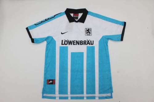 Retro Jersey 1995-1996 TSV 1860 Munich JEREMIES 16 Home Soccer Jersey Vintage Football Shirt