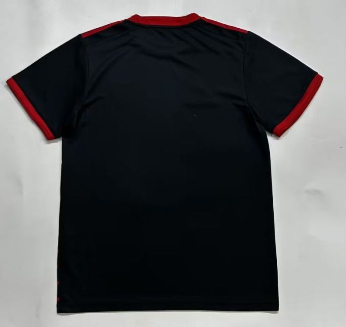 Fans Version 2025-2026 Sevilla Black/Red Soccer Training Jersey Football Shirt