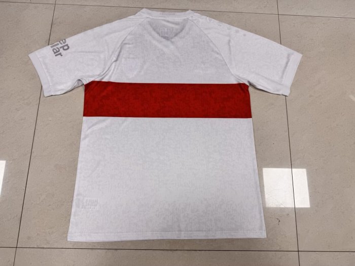 Fans Version 2025-2026 Stuttgart White/Red Special Edition Soccer Jersey Football Shirt