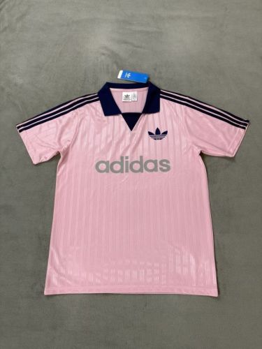 2025 AD Soccer Training Polo Pink Casual Football Shirt