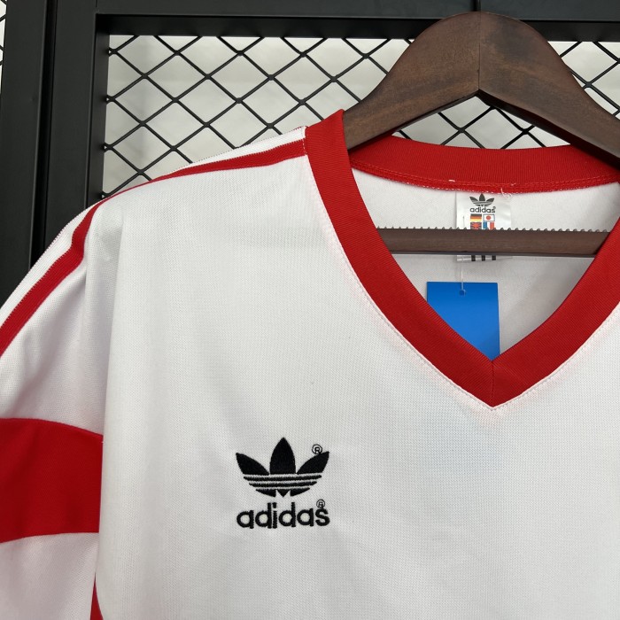 Retro Jersey 1988 HSV Hamburg SV Home Soccer Jersey Hamburger Vintage Football Shirt