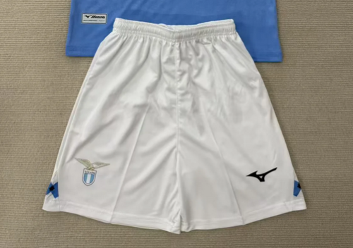 Fan Version 2025-2026 Lazio Home Soccer Shorts Football Shorts