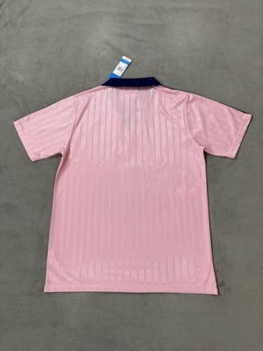 2025 AD Soccer Training Polo Pink Casual Football Shirt