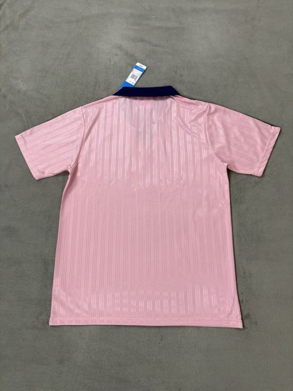 2025 AD Soccer Training Polo Pink Casual Football Shirt