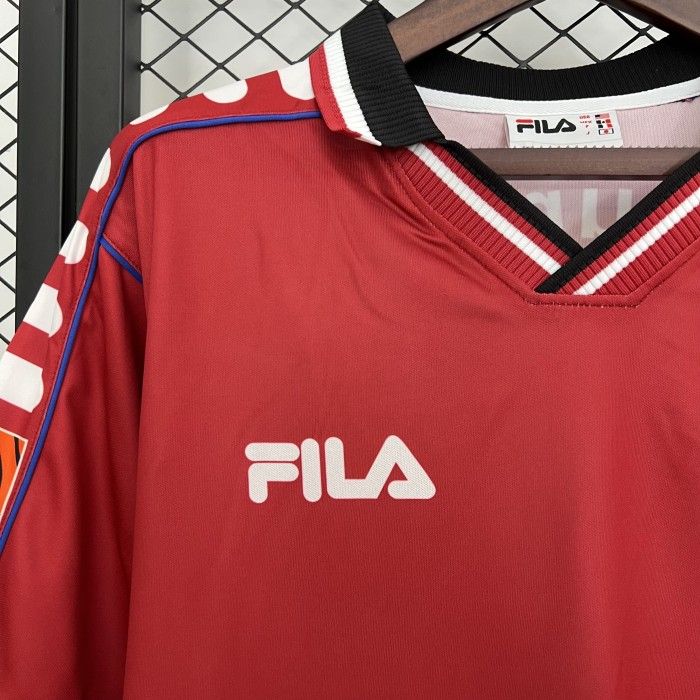 Retro Jersey 2000 HSV Hamburg SV Away Red Soccer Jersey Hamburger Vintage Football Shirt