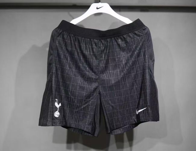 Player Version 2025-2026 TOT Away Black Soccer Shorts Football Shorts