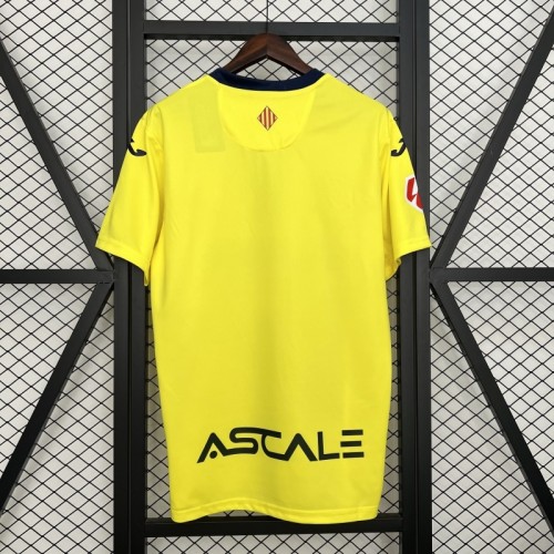 with LALIGA Patch Fans Version 2024-2025 Villarreal Home Soccer Jersey Football Shirt