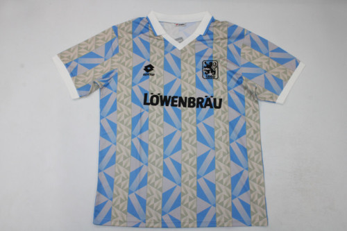 Retro Jersey 1992 TSV 1860 München Home Soccer Jersey Vintage Football Shirt