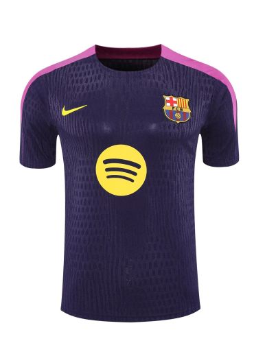 Barca Camisetas de Futbol Player Version 2025-2026 Barcelona Dark Purple Soccer Training Jersey