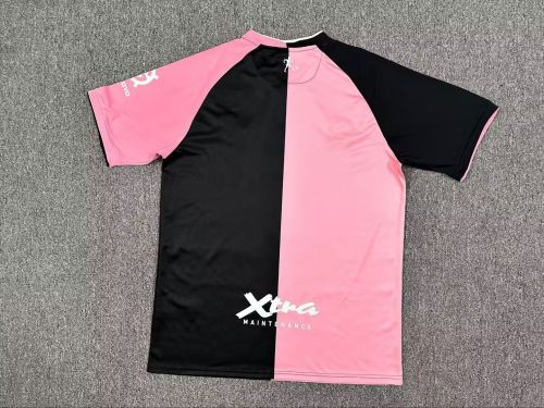 Fans Version 2025-2026 Queens Park Rangers Away Black/Pink Soccer Jersey Football Shirt
