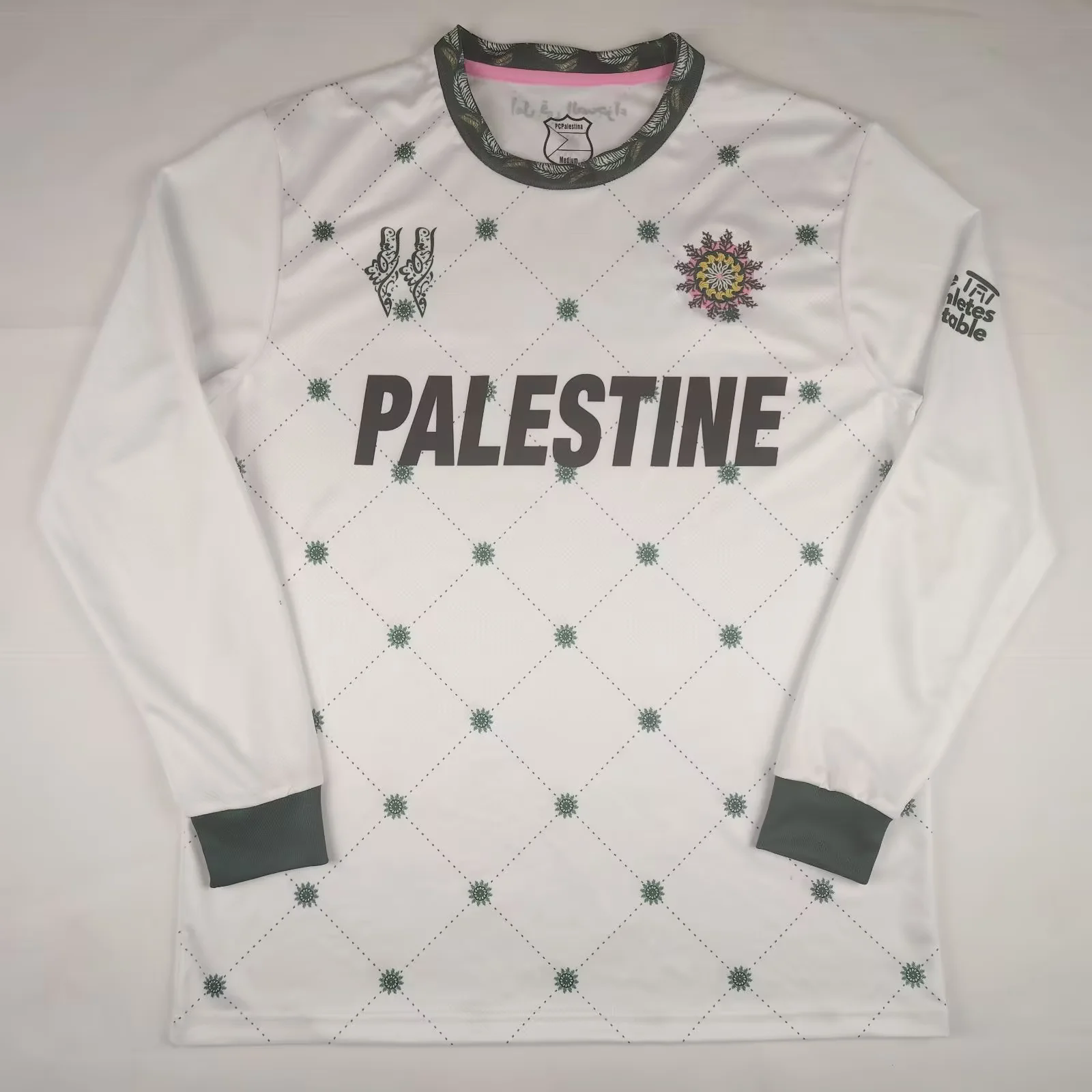 Maillot De Foot FC Palestina Black Special Edition - Manches Longues - 2024-25