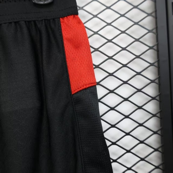 Player Version 2025-2026 Ac Milan Home Soccer Shorts Football Shorts