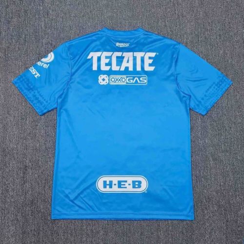 Fans Version 2025-2026 Monterrey Blue Soccer Training Jersey Menterrey Football Shirt