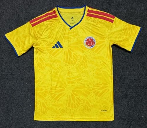 Fan Version 2025-2026 Colombia Home Soccer Jersey Camisetas de Futbol