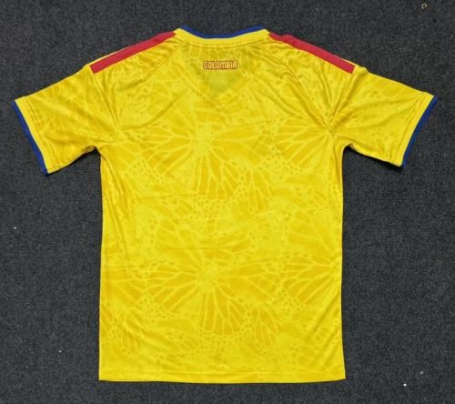 Fan Version 2025-2026 Colombia Home Soccer Jersey Camisetas de Futbol