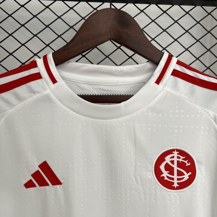 Women 2025-2026 Sport Club Internacional Away White Soccer Jersey Girl Football Shirt