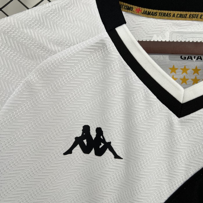 Women 2025-2026 Vasco Da Gama Away White Soccer Jersey Girl Football Shirt
