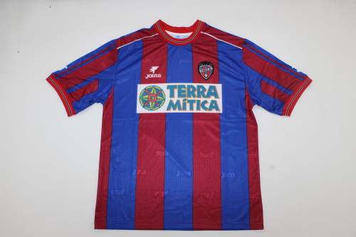 Retro Jersey 1999-2000 Levante Home Soccer Jersey Vintage Football Shirt