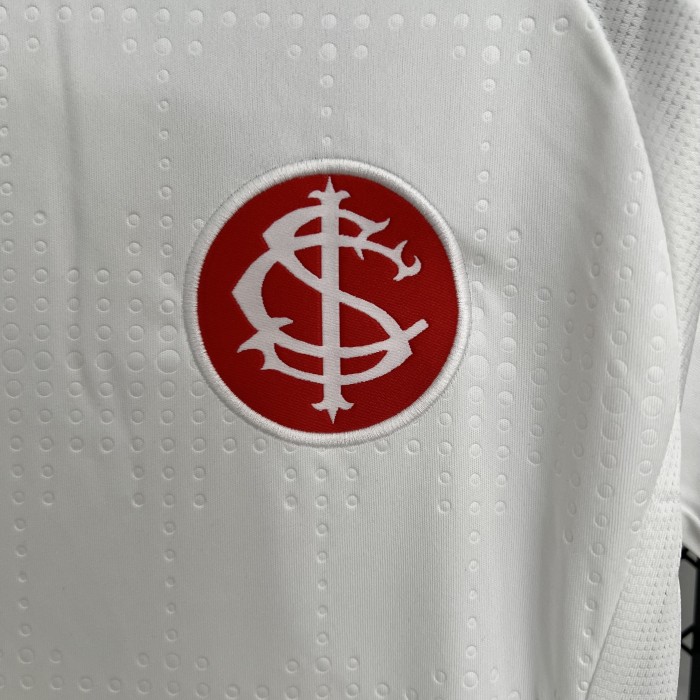 Women 2025-2026 Sport Club Internacional Away White Soccer Jersey Girl Football Shirt