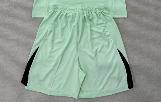 Fan Version 2025-2026 Arsenal Light Green Goalkeeper Soccer Shorts Football Shorts