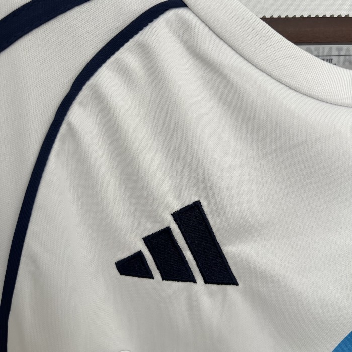 Fan Version 2025-2026 Paris FC Away White Soccer Jersey Football Maillot