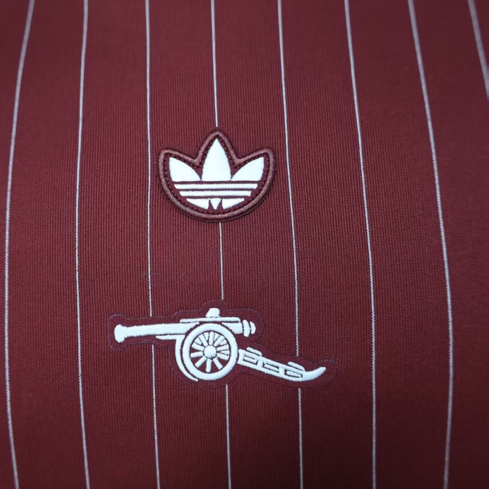 Fan Version Arsenal 2025-2026 Maroon Soccer Casual Shirt