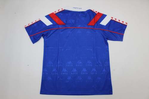 Retro Jersey 1994-1995 Athletic Bilbao Away Blue Soccer Jersey Vintage Football Shirt