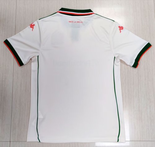 Maillot Nice Shirt Fan Version 2025-2026 Nice Away White Soccer Jersey
