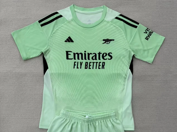 Fan Version Arsenal 2025-2026 Light Green Soccer Jersey Football Shirt