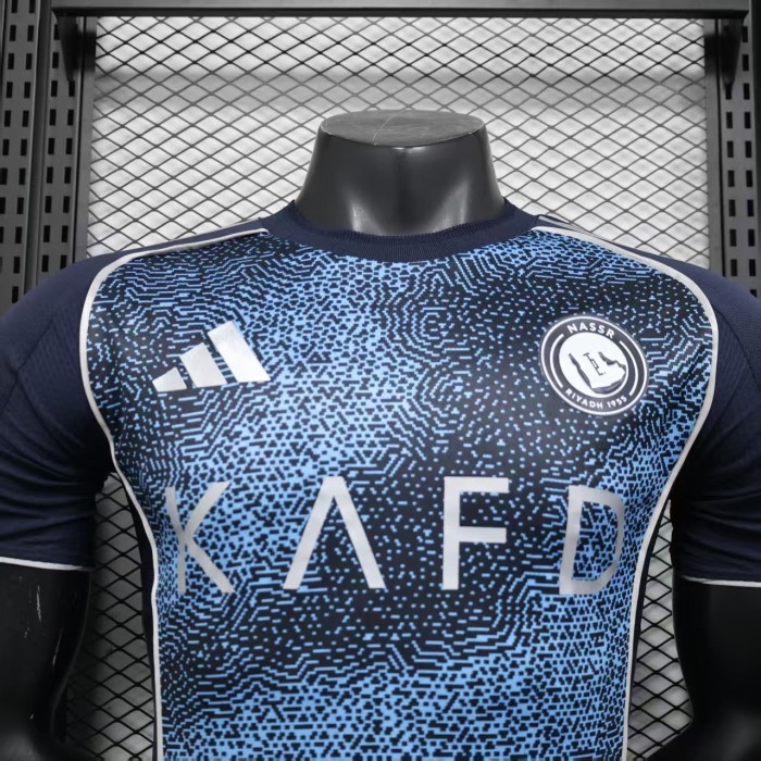 Player Version 2025-2026 Al Nassr Away Soccer Jersey Football Shirt