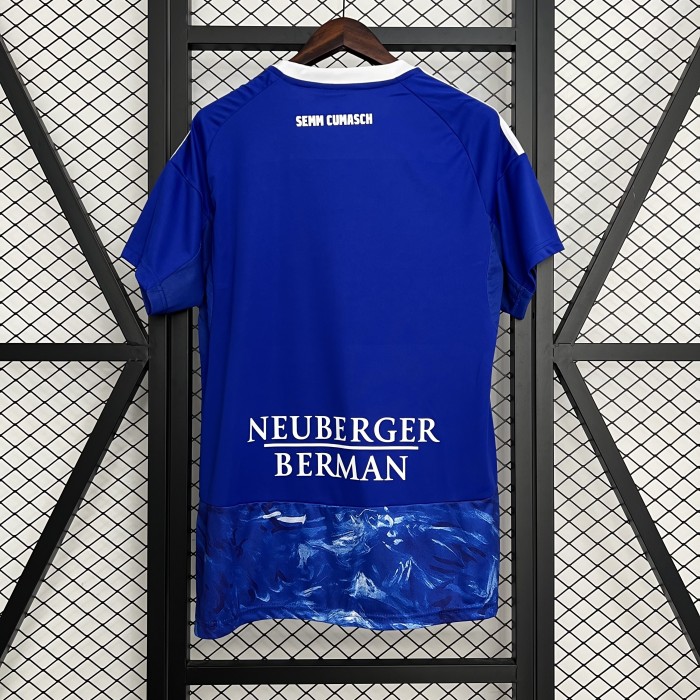 Fan Version 2025-2026 Como 1907 Home Soccer Jersey Football Shirt