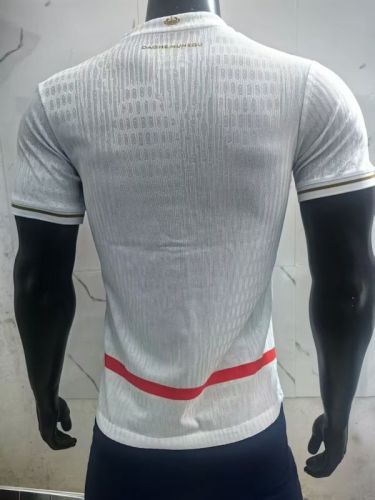 Player Version 2025-2026 AS Monaco Home Soccer Jersey Football Shirt