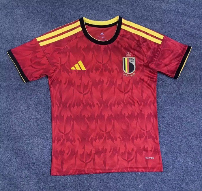 Fan Version 2025-2026 BEL Home Soccer Jersey Football Shirt
