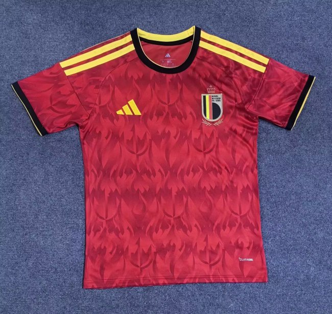 Fan Version 2025-2026 BEL Home Soccer Jersey Football Shirt