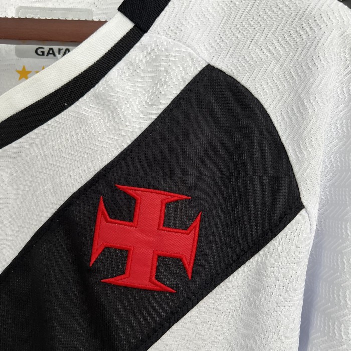 Women 2025-2026 Vasco Da Gama Away White Soccer Jersey Girl Football Shirt