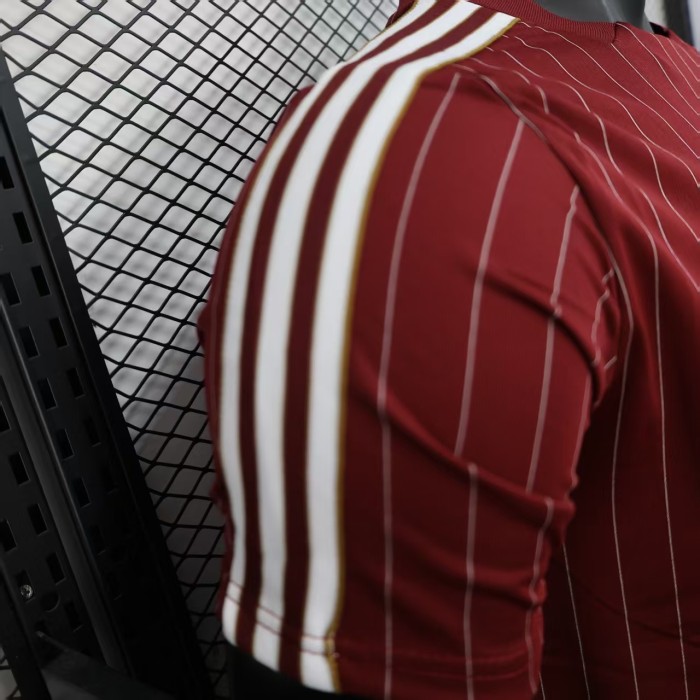 Fan Version Arsenal 2025-2026 Maroon Soccer Casual Shirt