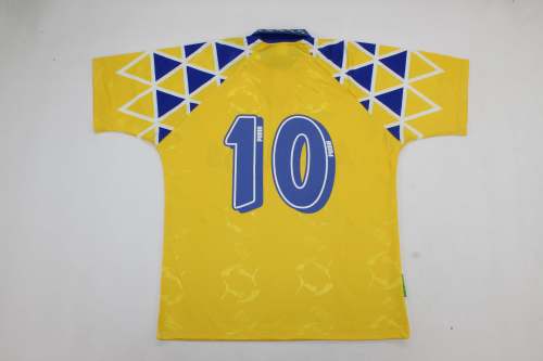 Retro Jersey 1995-1996 Las Palmas 10 Home Soccer Jersey Vintage Football Shirt