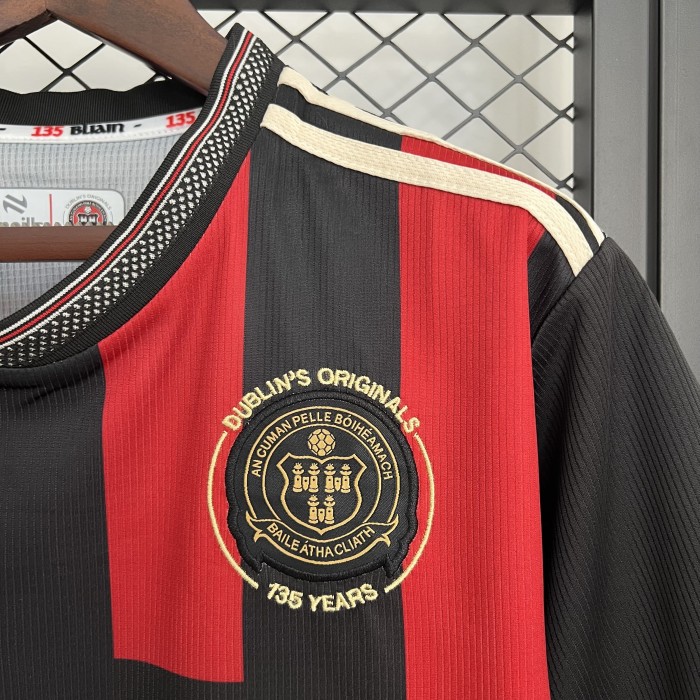 Fans Version 2025-2026 Bohemian Home Soccer Jersey Football Shirt