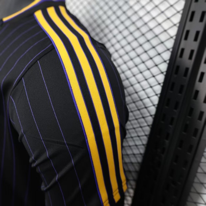Fans Version 2025-2026 Manchester United Black Soccer Casual Shirt