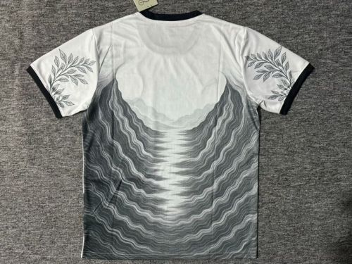 Fan Version 2025 Israel Black/White Special Edition Soccer Jersey