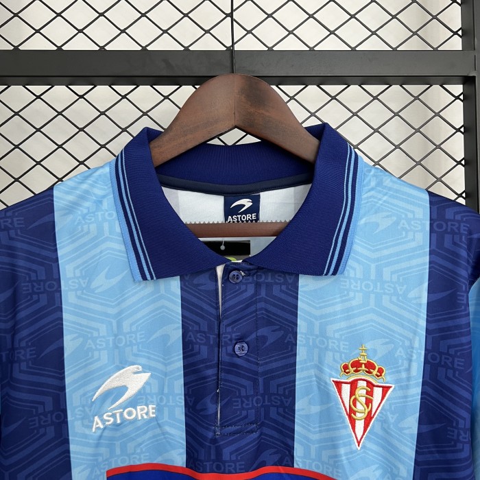 Retro Jersey 2002-2003 Sporting Gijon Third Away Soccer Jersey Vintage Football Shirt