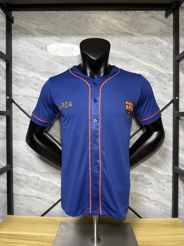 2025-2026 Barcelona Dark Blue USpack Baseball Jersey MLB Shirt