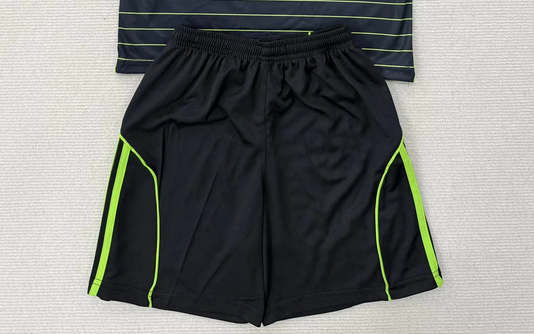 Fan Version 2025-2026 Celtic Away Black Soccer Shorts Football Shorts